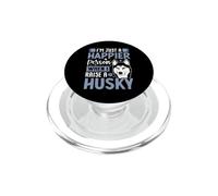 I'm Just A Happier Person When I Raise A Husky PopSockets PopGrip para MagSafe