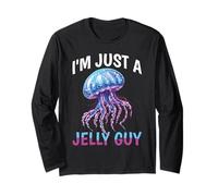 I'm Just A Jelly Guy Jealous Pun Sweet Joke - Manga Larga
