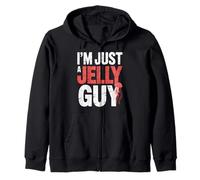 I'm Just A Jelly Guy Jealous Pun Sweet Joke ||- Sudadera con Capucha