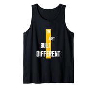 I'm Just Built Different - Cita Motivacional Camiseta sin Mangas