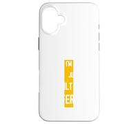 I'm Just Built Different - Cita Motivacional Carcasa para iPhone 16 Plus