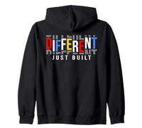 I'm Just Built Different - Cita Motivacional Sudadera con Capucha
