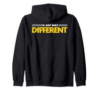 I'm Just Built Different - Cita Motivacional Sudadera con Capucha