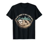 I'm Just Going To Take A Quick Nap Excusa Perezosa |- Camiseta