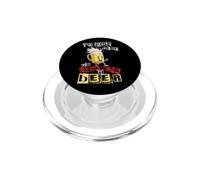 I'm Just Here For Punk Rock and Beer Cerveza Fun PopSockets PopGrip para MagSafe