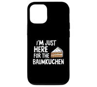 I'm Just Here for The Baumkuchen German Layer Dessert Cake Carcasa para iPhone 12/12 Pro