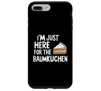 I'm Just Here for The Baumkuchen German Layer Dessert Cake Carcasa para iPhone 7 Plus/8 Plus