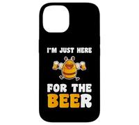 I'm Just Here For The Beer Bier Abeja Carcasa para iPhone 14