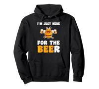 I'm Just Here For The Beer Bier Abeja Sudadera con Capucha