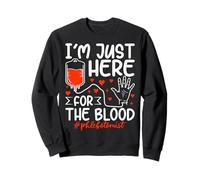 I'm Just Here for The Blood Vampire Halloween Sudadera