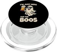 I'm Just Here For The Boos Funny Ghost Halloween PopSockets PopGrip para MagSafe