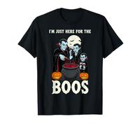 I'm Just Here For The Boos Vampire Funny Halloween Camiseta