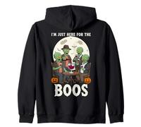 I'm Just Here For The Boos Zombies Funny Halloween Sudadera con Capucha