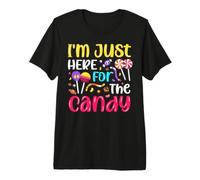 I'm Just Here For The Candy Camiseta Premium