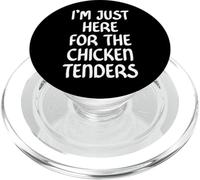 I'm Just Here for The Chicken Tenders Fried Chicken Tendies PopSockets PopGrip para MagSafe