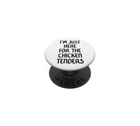I'm Just Here for The Chicken Tenders Funny Chicken Tender PopSockets PopGrip Adhesivo