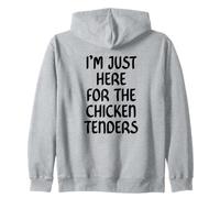 I'm Just Here for The Chicken Tenders Funny Chicken Tender Sudadera con Capucha