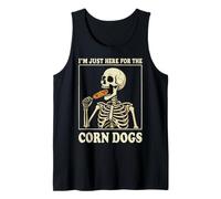 I'm Just Here For The Corn Dogs Camiseta sin Mangas