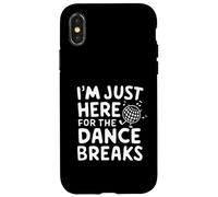 I'm Just Here for The Dance Breaks - Aerial Dance Recital Carcasa para iPhone X/XS