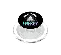 I'm Just Here For The Energy Chakra PopSockets PopGrip para MagSafe