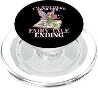 I'm Just Here for The Fairy Tale Ending Design Fairy Women PopSockets PopGrip para MagSafe