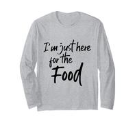 Im Just Here For The Food Funny Diching Pot Luck Hungry Manga Larga