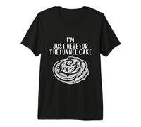 I'm Just Here For The Funnel Cake Funny Wedding Carnival Pie Camiseta Premium