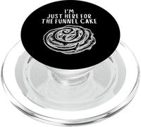 I'm Just Here For The Funnel Cake Funny Wedding Carnival Pie PopSockets PopGrip para MagSafe
