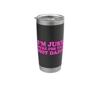 I'm Just Here For The Hot Dads Vaso térmico de acero inoxidable de doble pared