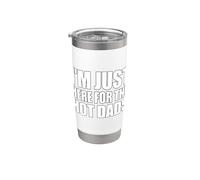 I'm Just Here For The Hot Dads Vaso térmico de acero inoxidable de doble pared