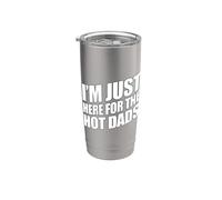 I'm Just Here For The Hot Dads Vaso térmico de acero inoxidable de doble pared