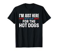 I'm Just Here For The Hot Dogs Camiseta