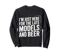 I'm Just Here For The Late Models and Beer |- Sudadera