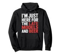 I'm Just Here For The Late Models and Beer |- Sudadera con Capucha