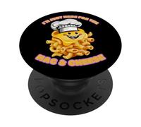 I'm Just Here For The Mac and Cheese - Funny Macaroni Lover PopSockets PopGrip Adhesivo