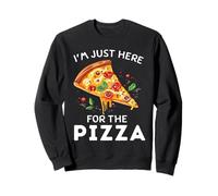 I'm Just Here for The Pizza | Funny Cute Food Lover Sudadera