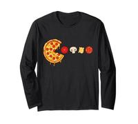 I'm Just Here for The Pizza | Funny Food Lover Manga Larga