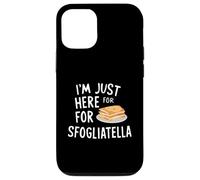 I'm Just Here for The Sfogliatelle Italian Ricotta Pastry Carcasa para iPhone 12/12 Pro