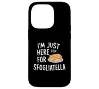 I'm Just Here for The Sfogliatelle Italian Ricotta Pastry Carcasa para iPhone 14 Pro