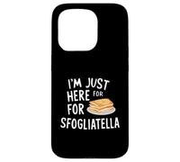 I'm Just Here for The Sfogliatelle Italian Ricotta Pastry Carcasa para iPhone 15 Pro