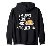 I'm Just Here for The Sfogliatelle Italian Ricotta Pastry Sudadera con Capucha