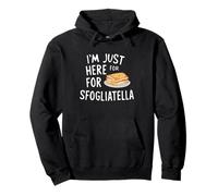 I'm Just Here for The Sfogliatelle Italian Ricotta Pastry Sudadera con Capucha
