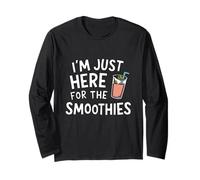 I'm Just Here for The Smoothies - Fresh Fruit Blended Juice Manga Larga
