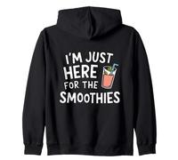 I'm Just Here for The Smoothies - Fresh Fruit Blended Juice Sudadera con Capucha