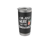 I'm Just Here for the Smoothies - Fresh Fruit Blended Juice Vaso térmico de acero inoxidable de doble pared