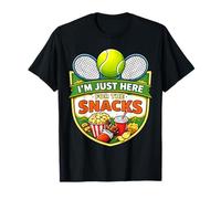 I'm Just Here For The Snacks - Broma Divertida del día del Partido para fanáticos del Tenis Camiseta