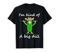 I'm Kind Of A Big Dill Cowboy Hat Pepino Fun Pickle Pun Camiseta