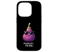 I'm Kind of A Fig Deal Humorística Fruta Diversión Carcasa para iPhone 14 Pro