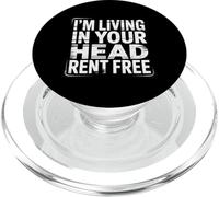 I'm Living In Your Head Rent Free - PopSockets PopGrip para MagSafe