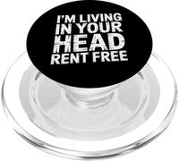 I'm Living In Your Head Rent Free - PopSockets PopGrip para MagSafe